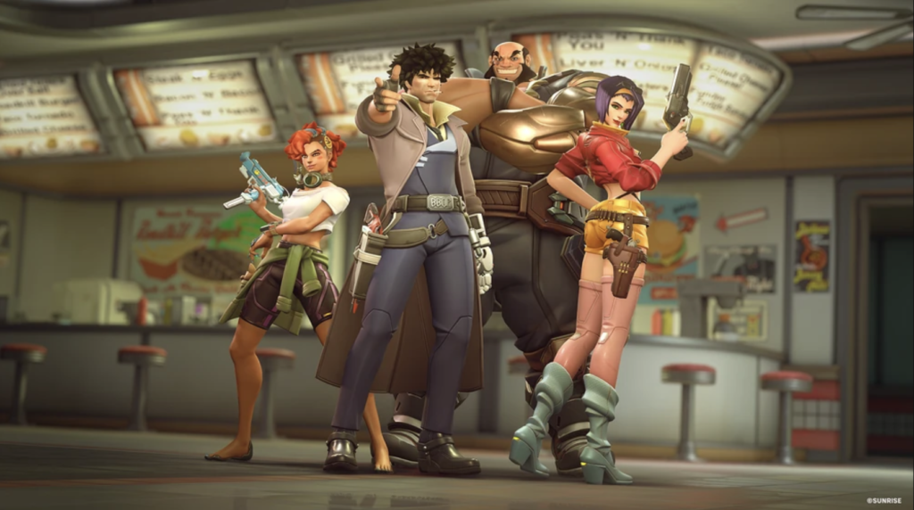 Cowboy bepbop cast as overwatch 2 heros